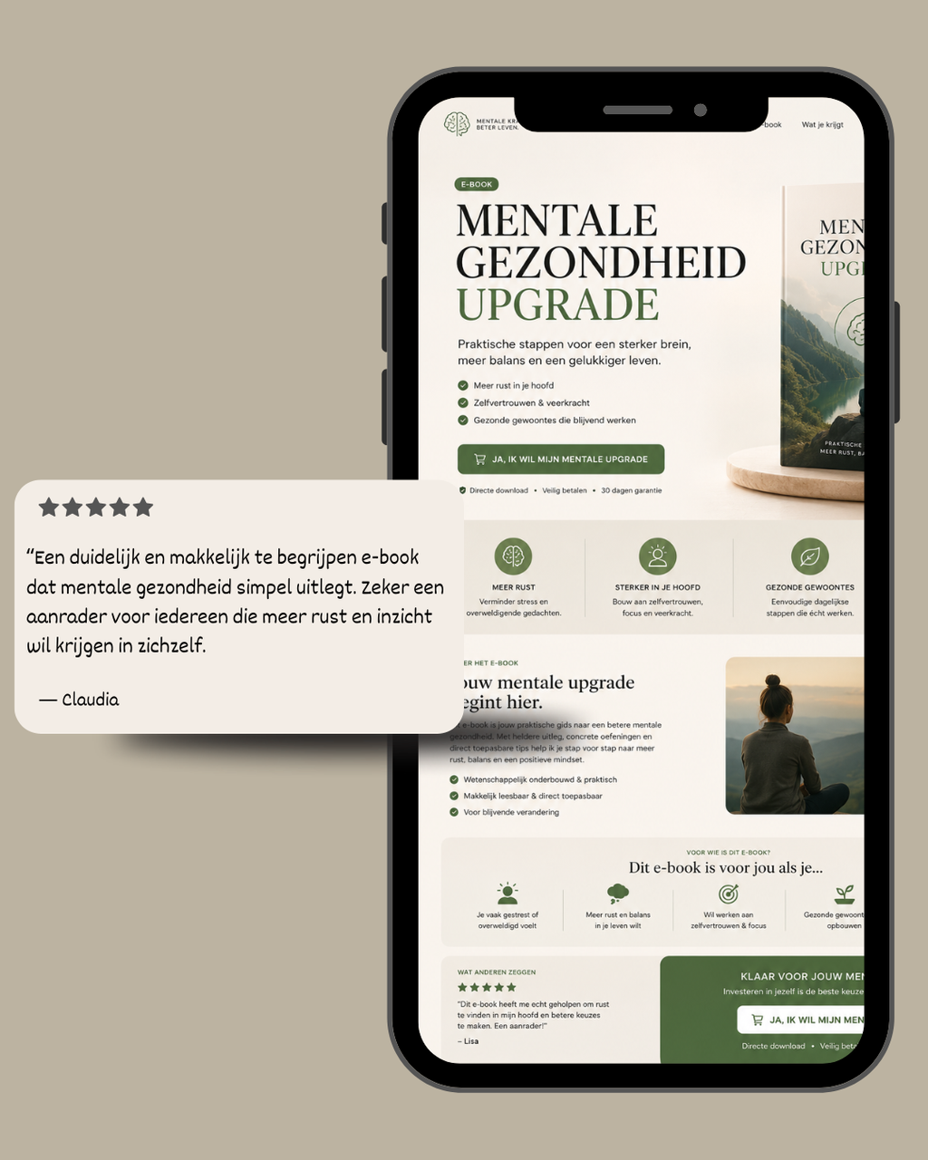 De Mentale Upgrade: Jouw fundament voor focus en rust.